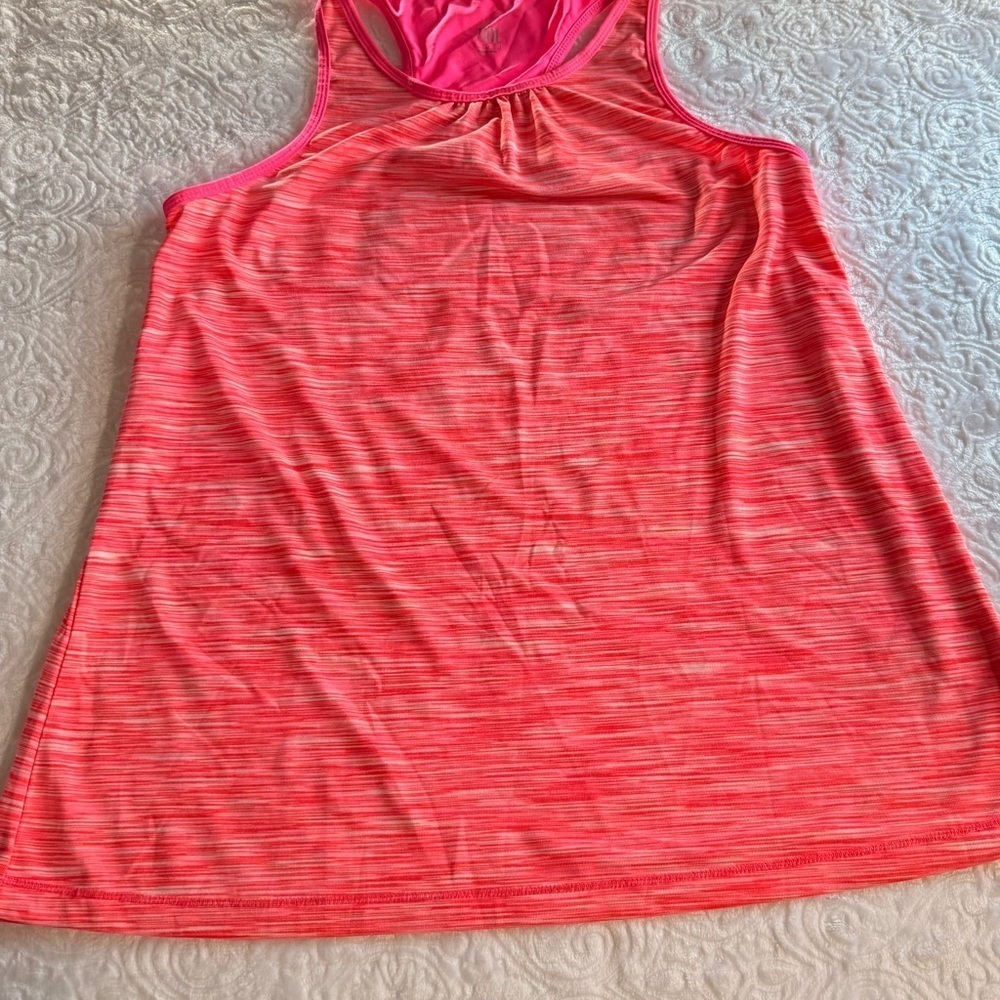 Tail Activewear Pink Racerback Tank Dress Size S